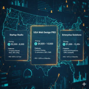 Best Web Design Services in the USA: Pricing, Features, and ROI Comparison