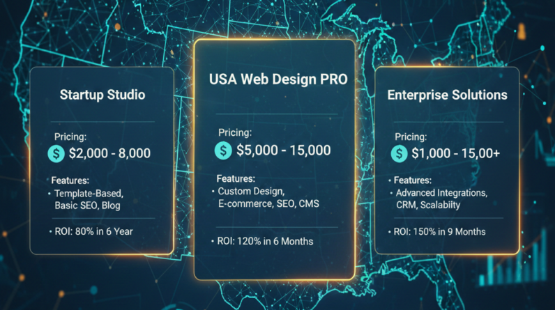 Best Web Design Services in the USA: Pricing, Features, and ROI Comparison