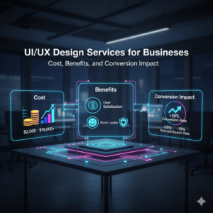 UI/UX Design Services for Businesses: Cost, Benefits, and Conversion Impact