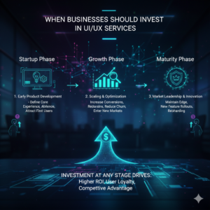 When Businesses Should Invest in UI/UX Services