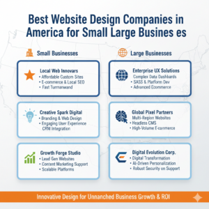 Best Website Design Companies in America for Small and Large Businesses