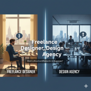 Freelance Designer vs Design Agency: Which Is More Cost-Effective for US Businesses?