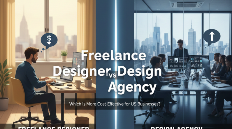 Freelance Designer vs Design Agency: Which Is More Cost-Effective for US Businesses?