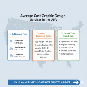 Average Cost of Graphic Design Services in the USA