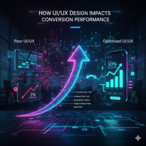 How UI/UX Design Impacts Conversion Performance